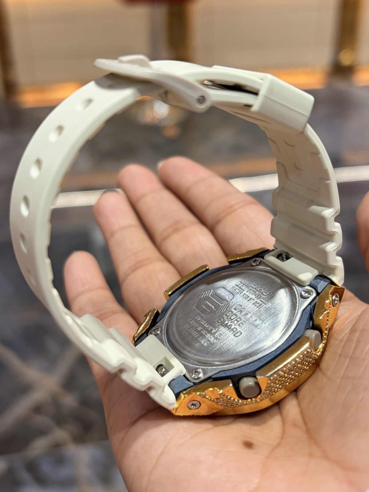 Casio G-Shock S2100 Iced Out Natural Diamond Watch 5CT