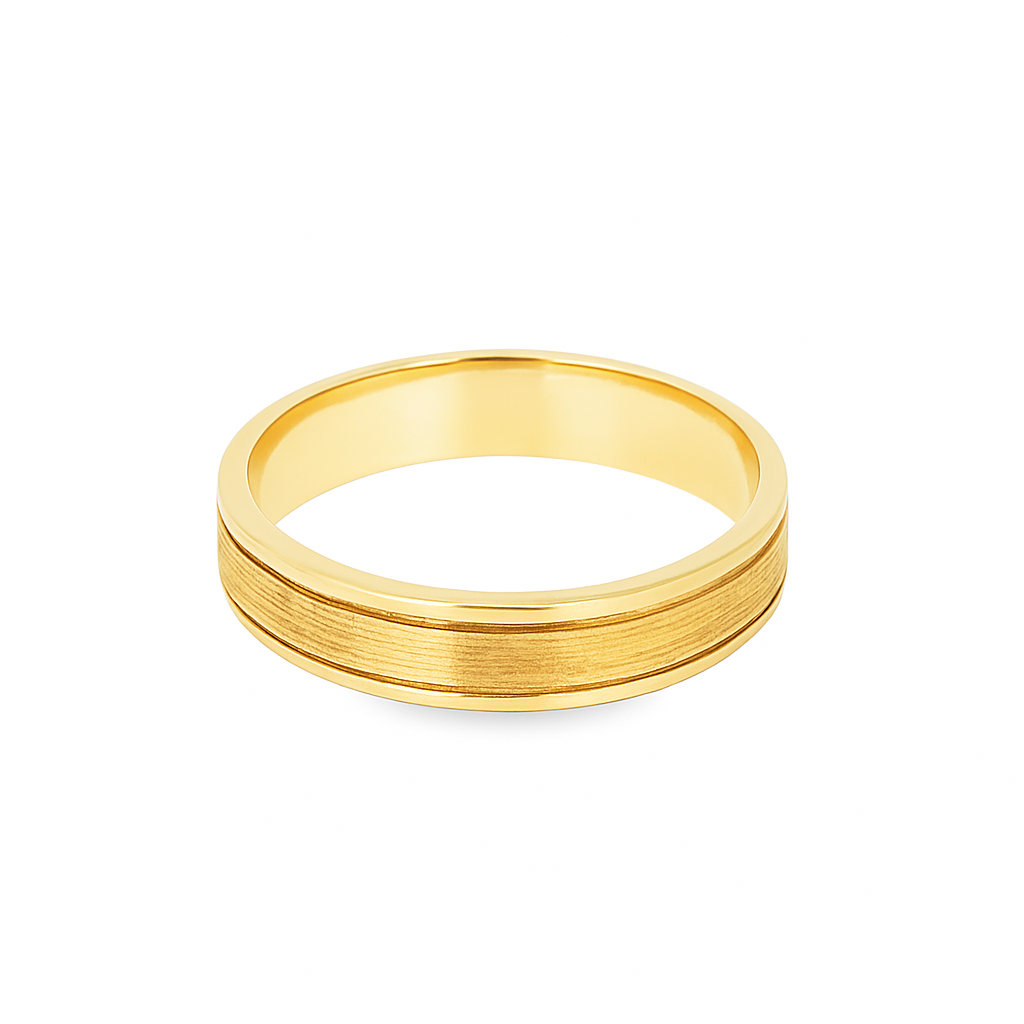 10K Yellow Gold Classic Band Ring | Jewelry Palace