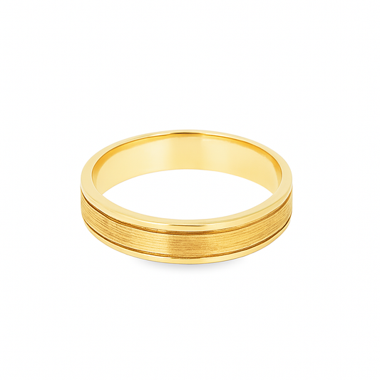 10K Yellow Gold Classic Band Ring | Jewelry Palace