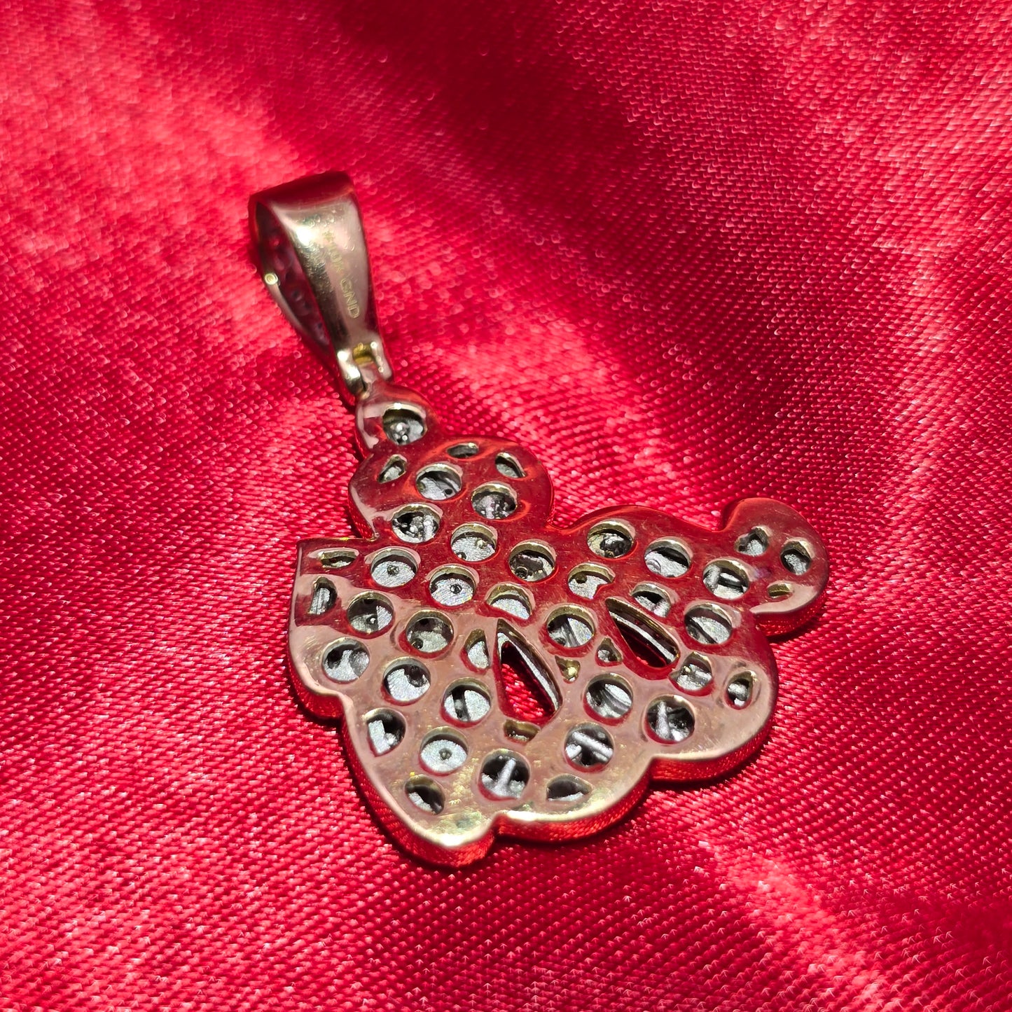 Allah Pendant 0.75 ctw Diamond 10K Yellow Gold