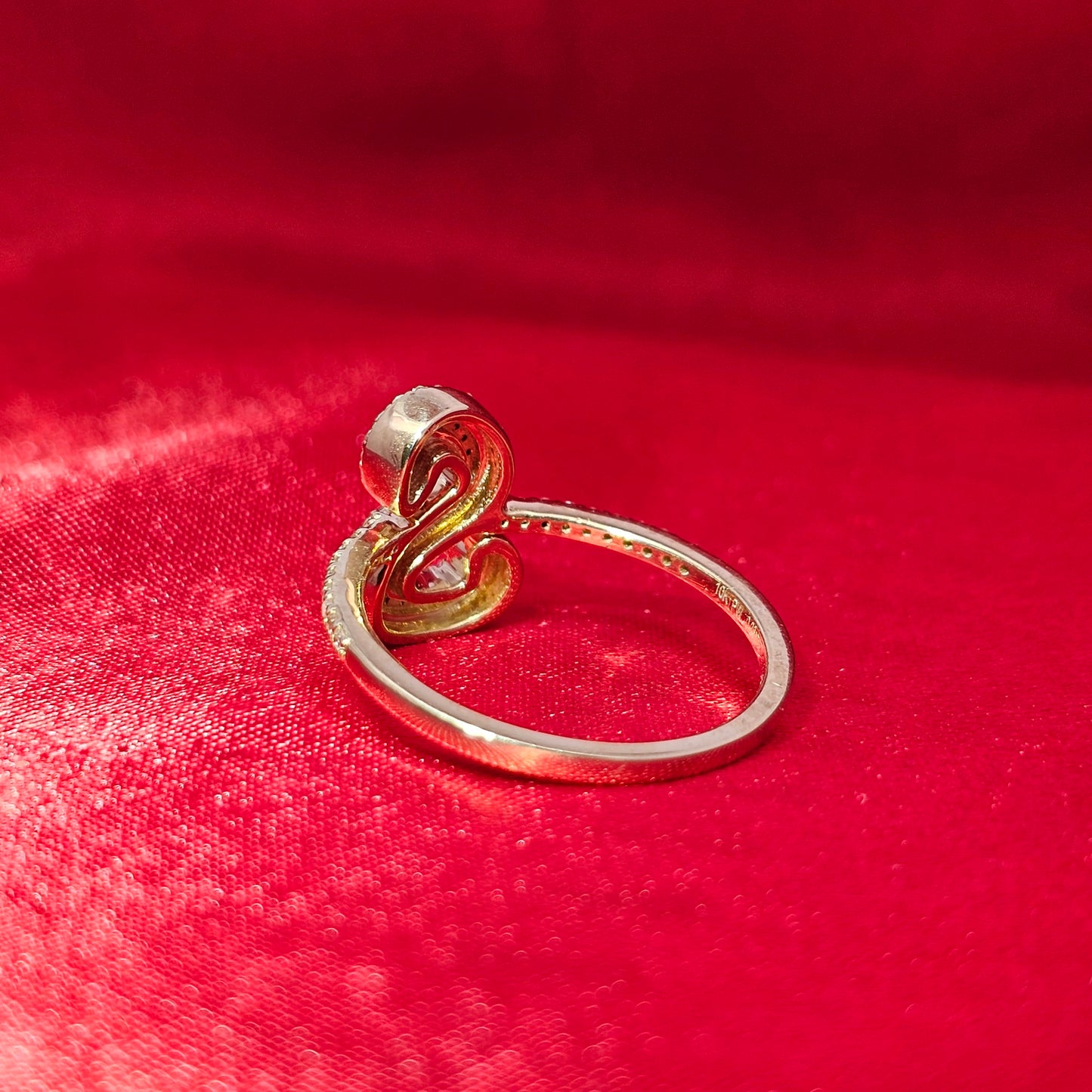 "S" Initial Ring 0.26 ctw Diamond 10K Yellow Gold