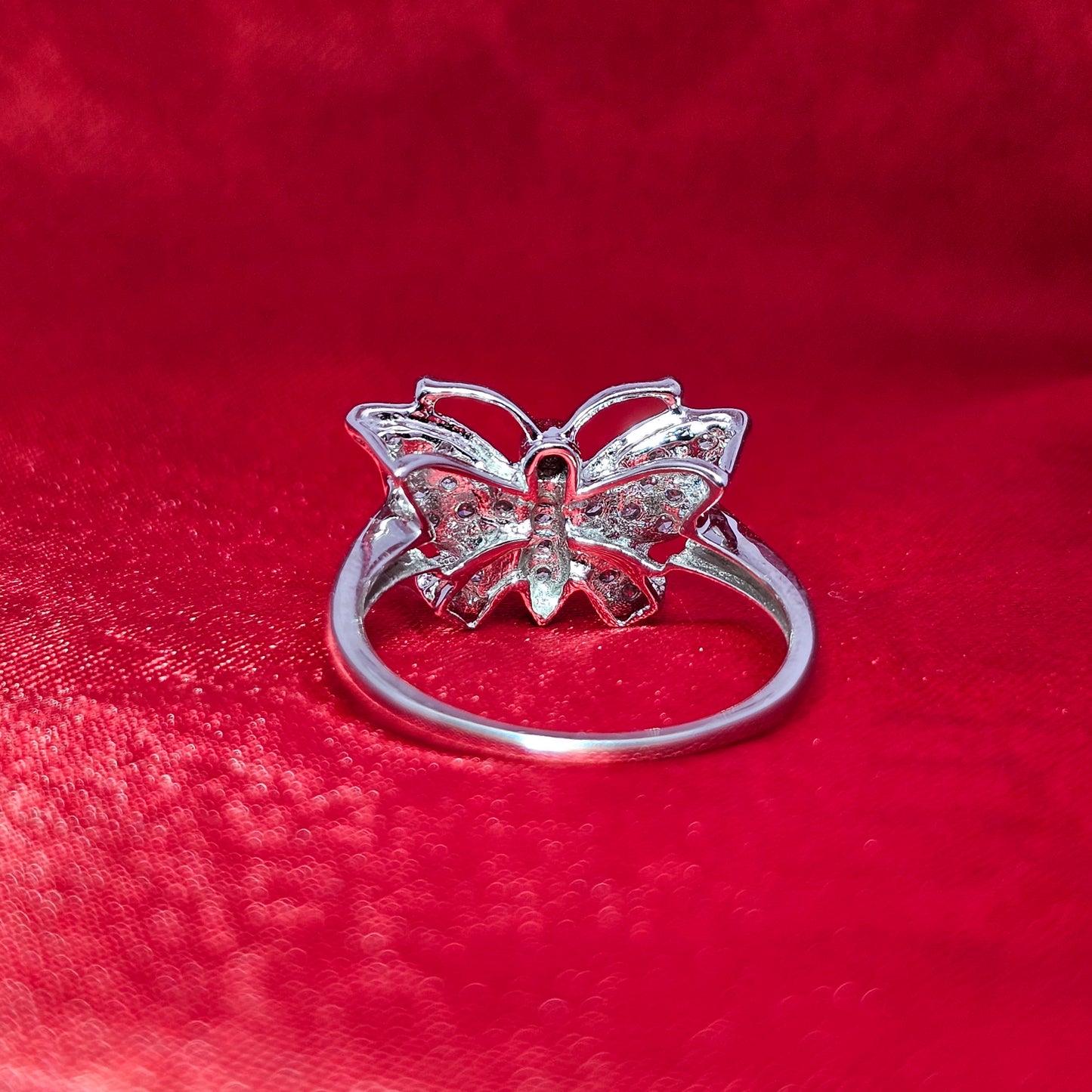 Butterfly Ring 0.27 ctw Diamond 10K Yellow Gold