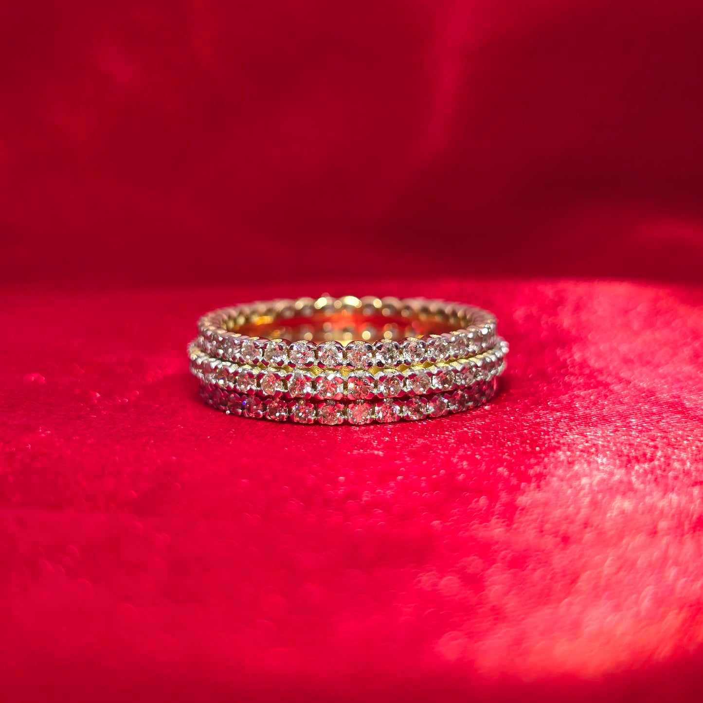 Round Band 2.75 ctw Diamond 10K Yellow Gold