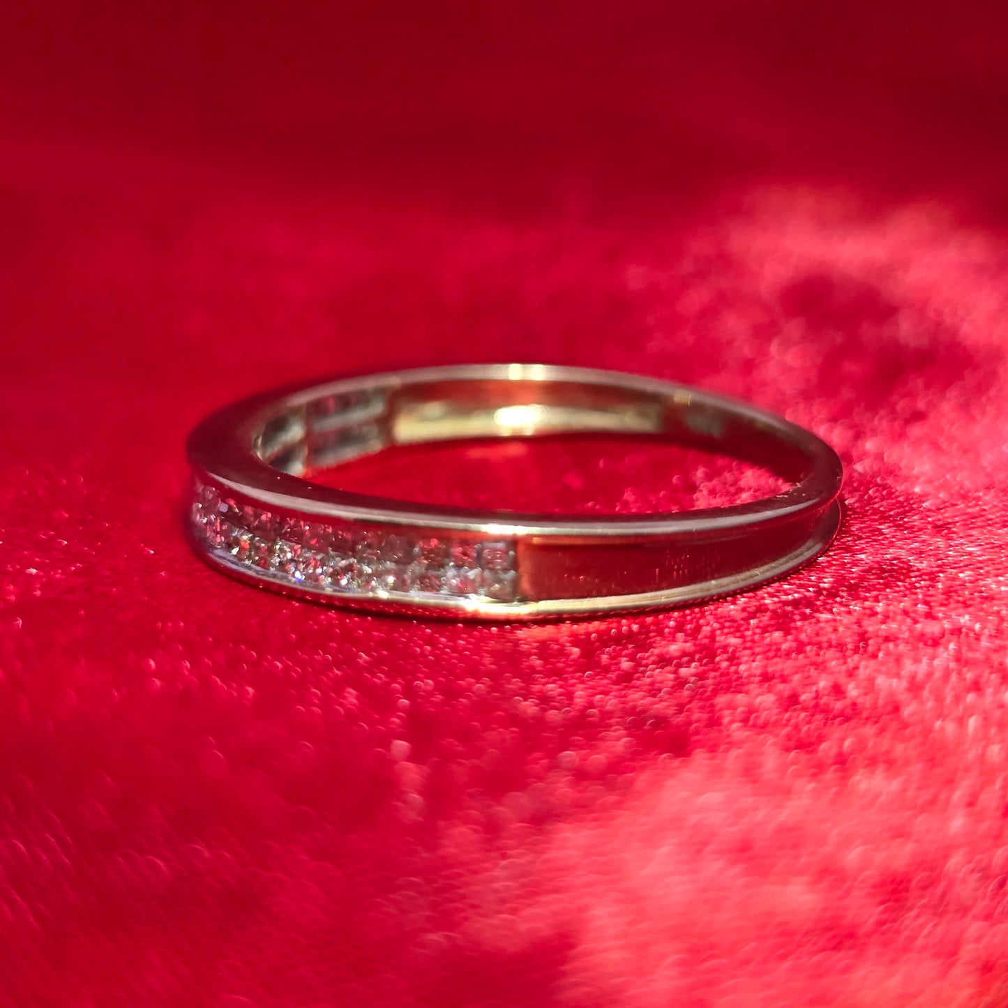 Round Ring 0.50 ctw Diamond 10K Yellow Gold