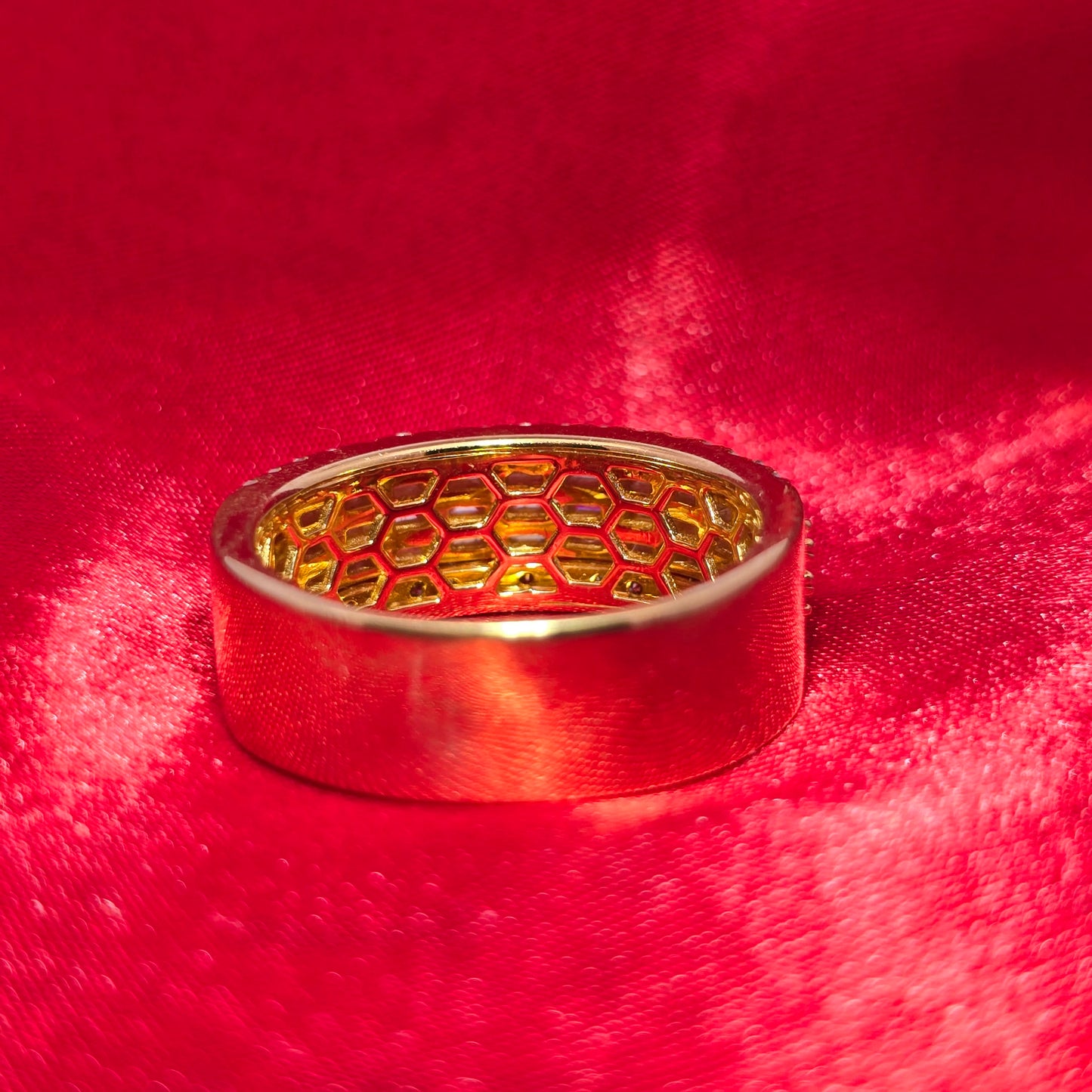 Baguette Band Ring 1.41 ctw Diamond 14K Yellow Gold