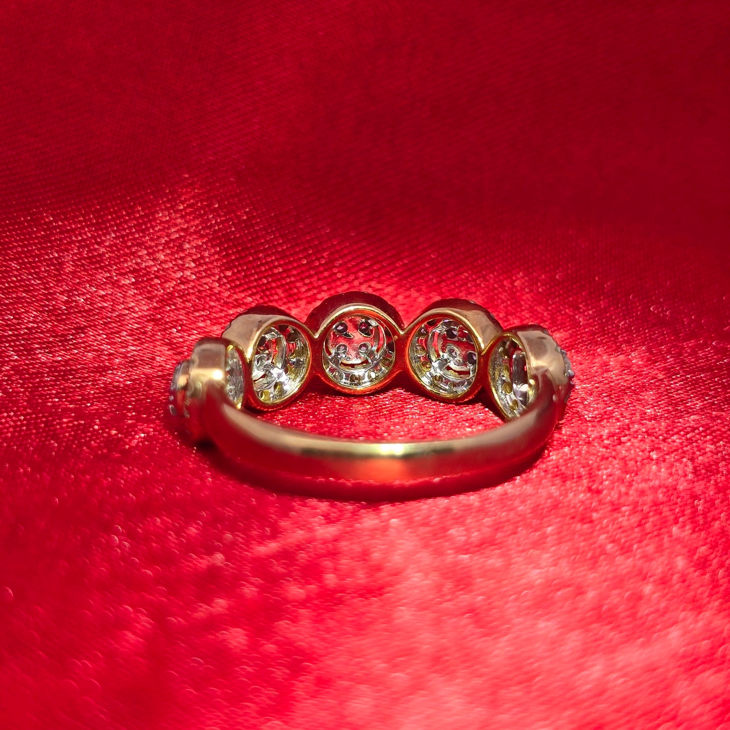 Diamond Round Cut Ring 0.59 ctw 10K Yellow Gold