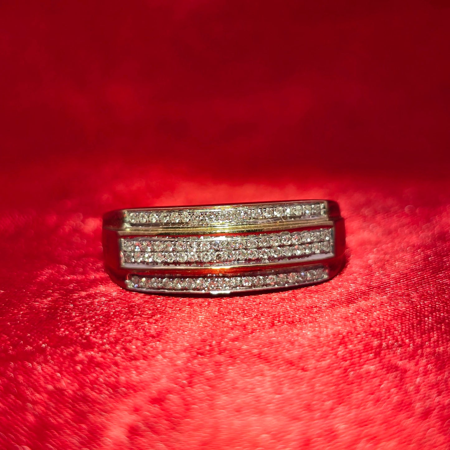 Diamond Round Cut Ring 0.22 ctw Diamond 10K Yellow Gold