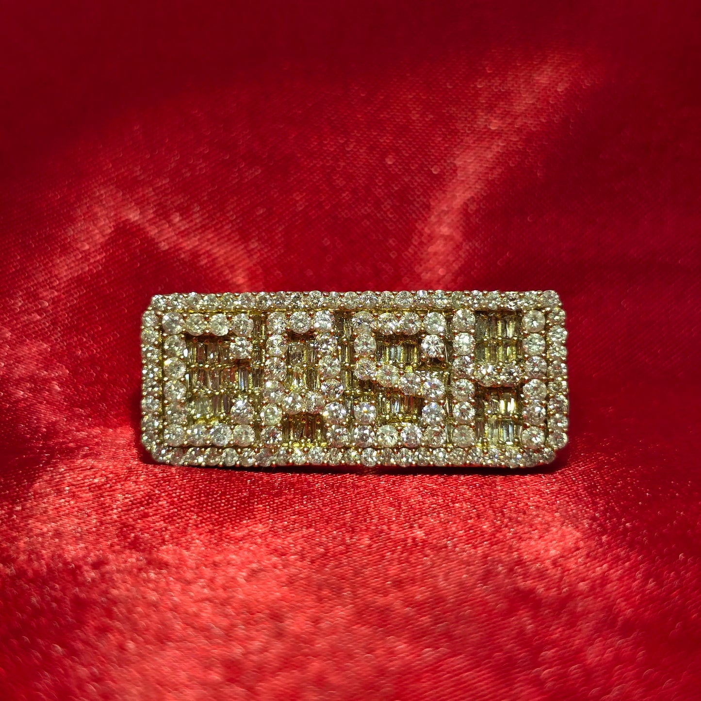 Cash Ring Diamond 10K Yellow Gold