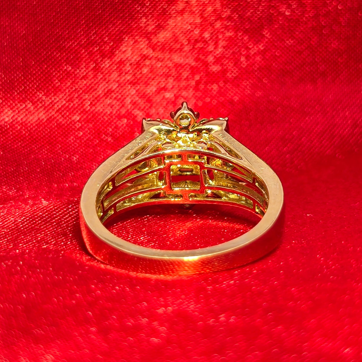 Engagement Ring Diamond 1.75 ctw 14K Yellow Gold