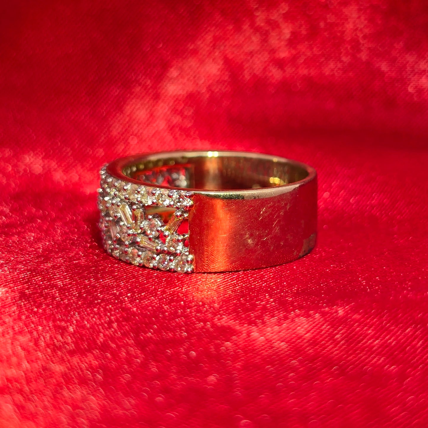 Round Cut Ring Diamond 2.00 ctw 10K Yellow Gold