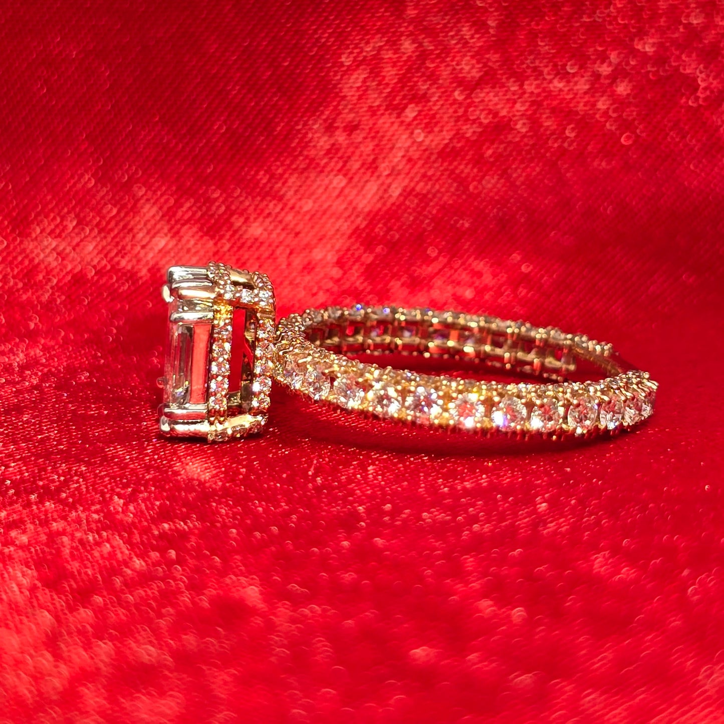 Engagement Ring Diamond 1.64 ctw 14K Rose Gold
