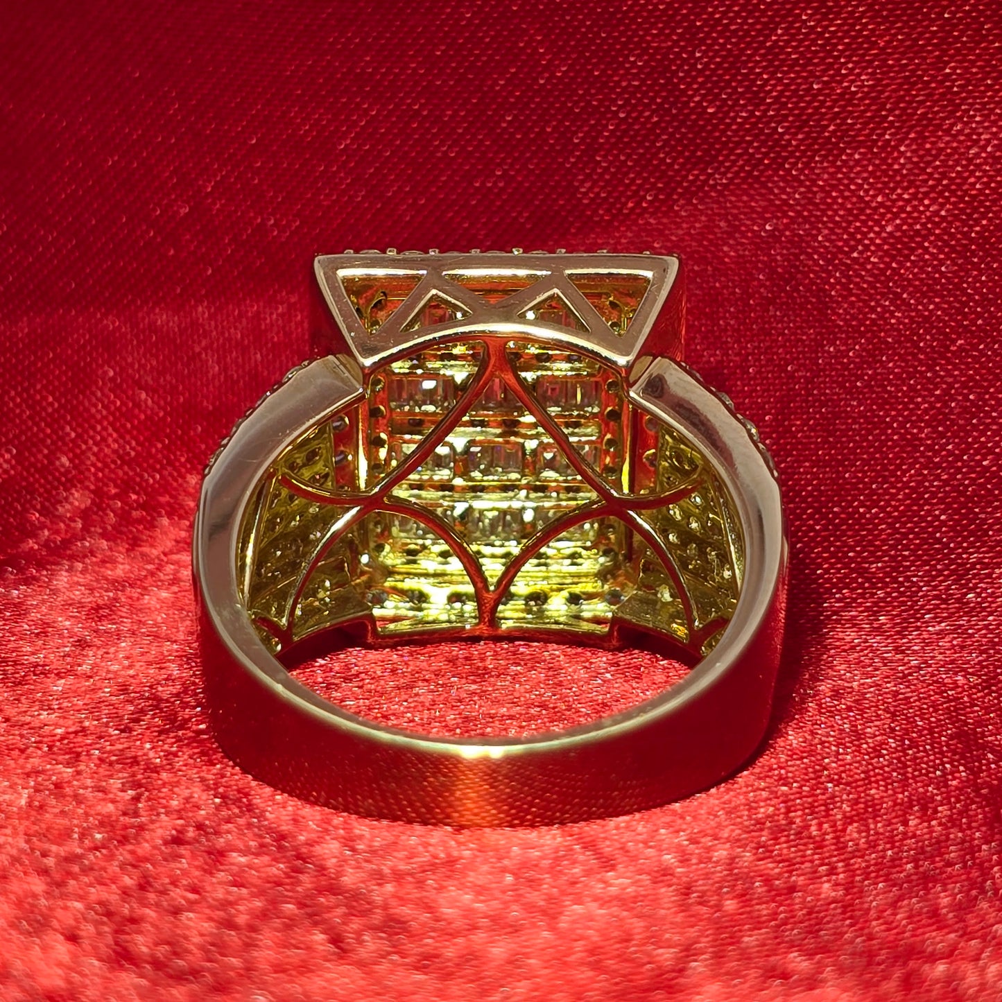 Baguette Ring Diamond 2.25 ctw 14K Yellow Gold