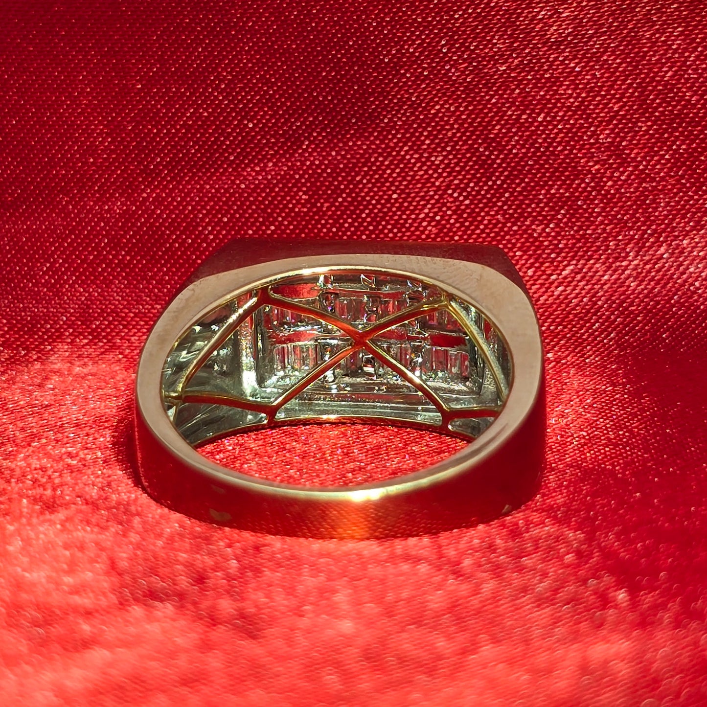 Baguette Ring Diamond 0.60 ctw 10K Yellow Gold