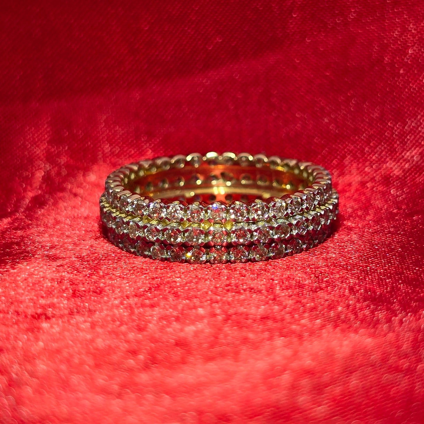 Round Band 2.75 ctw Diamond 10K Yellow Gold