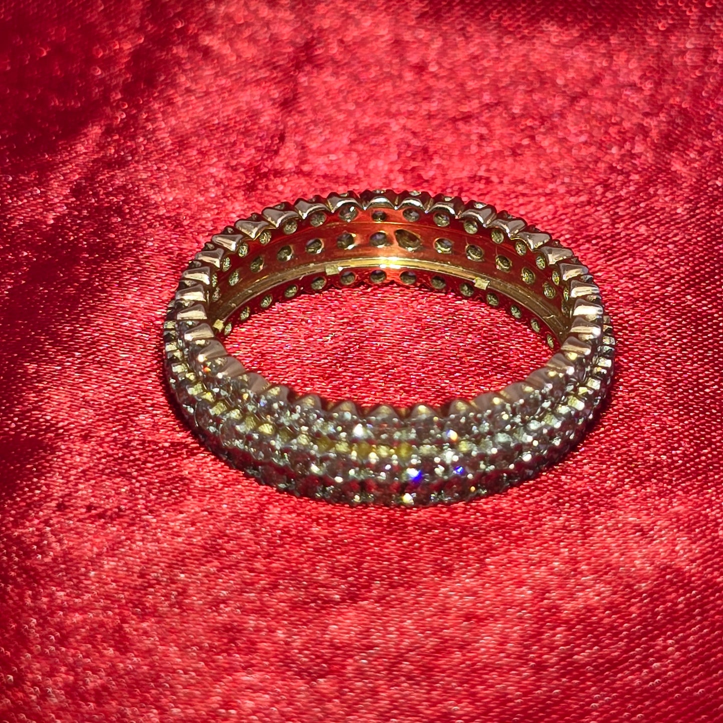 Round Band 2.75 ctw Diamond 10K Yellow Gold