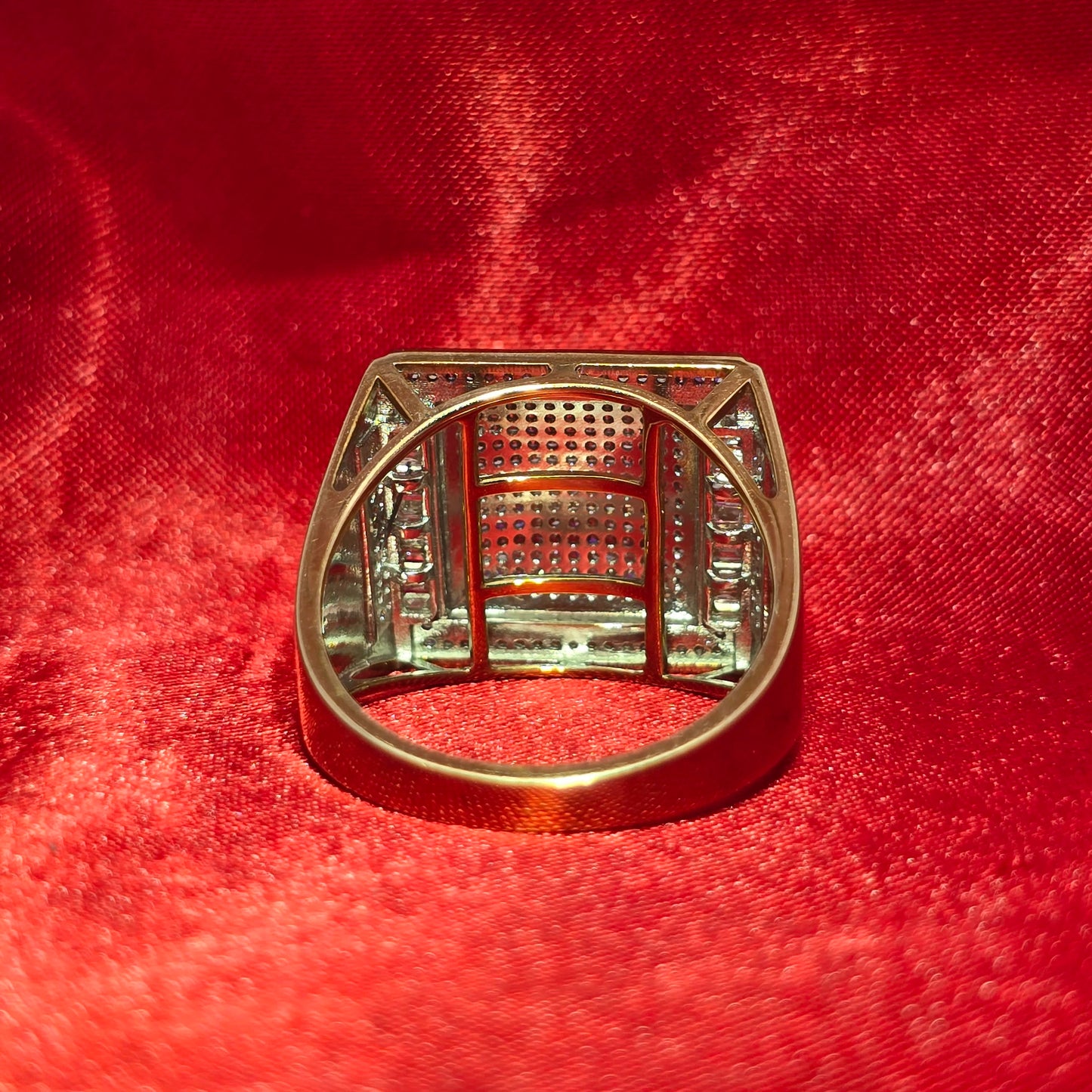 Round Cut Ring 0.79 ctw Diamond 10K Yellow Gold