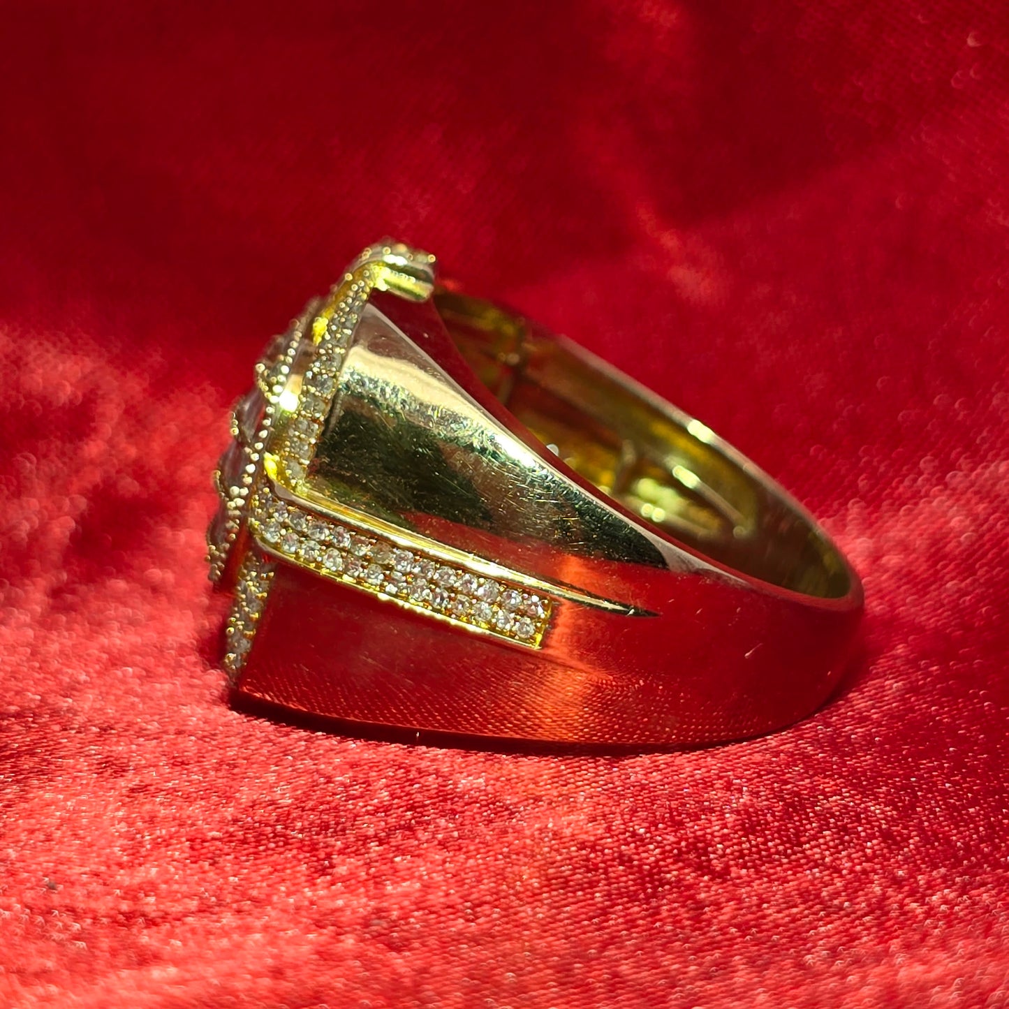 Baguette Ring 2.00 ctw Diamond 14K Yellow Gold