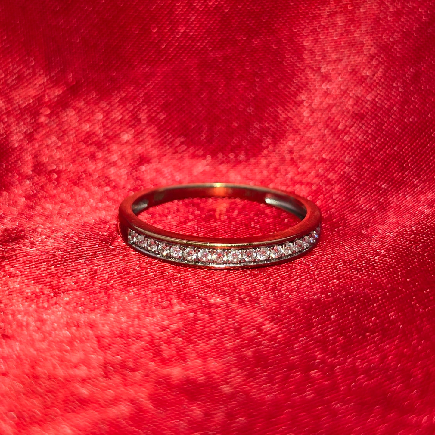 Round Band Ring 0.30 ctw Diamond 10K Yellow Gold
