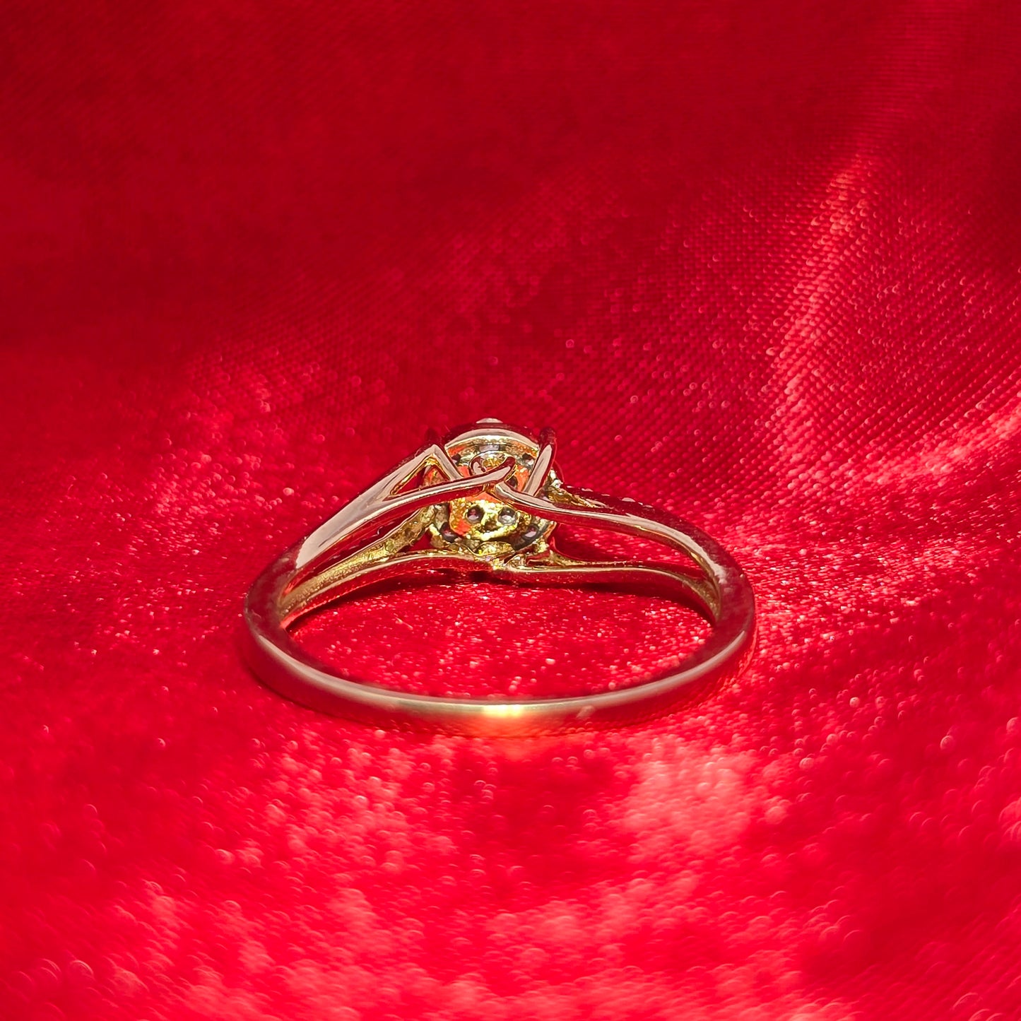 Diamond Round Ring 0.30 ctw 10K Yellow Gold