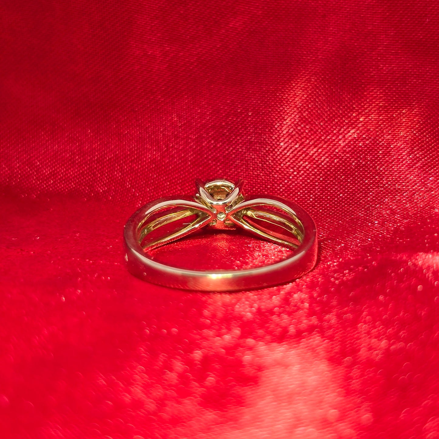 Diamond Round Cut Ring 0.23 ctw 10K Yellow Gold