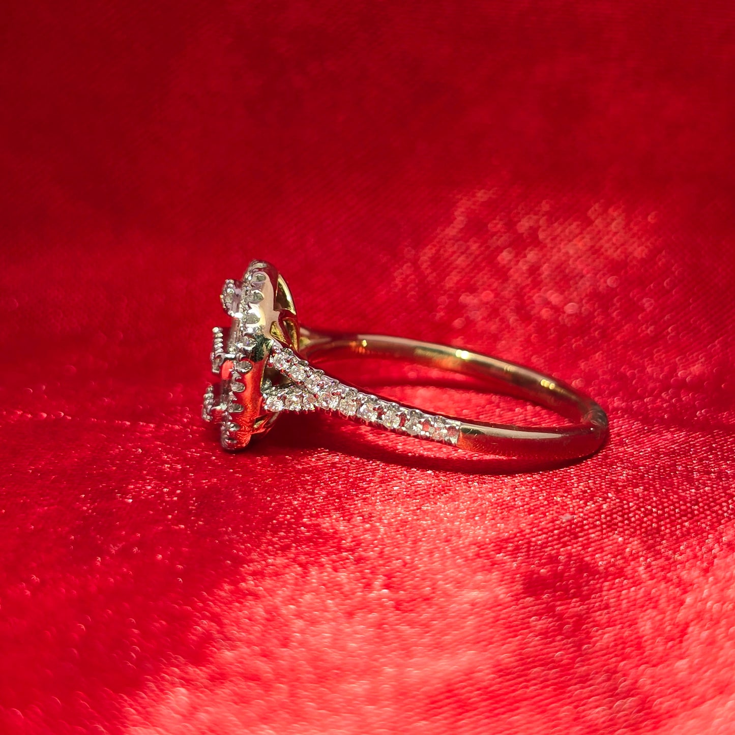 Diamond Round Cut Ring 0.50 ctw 10K Yellow Gold