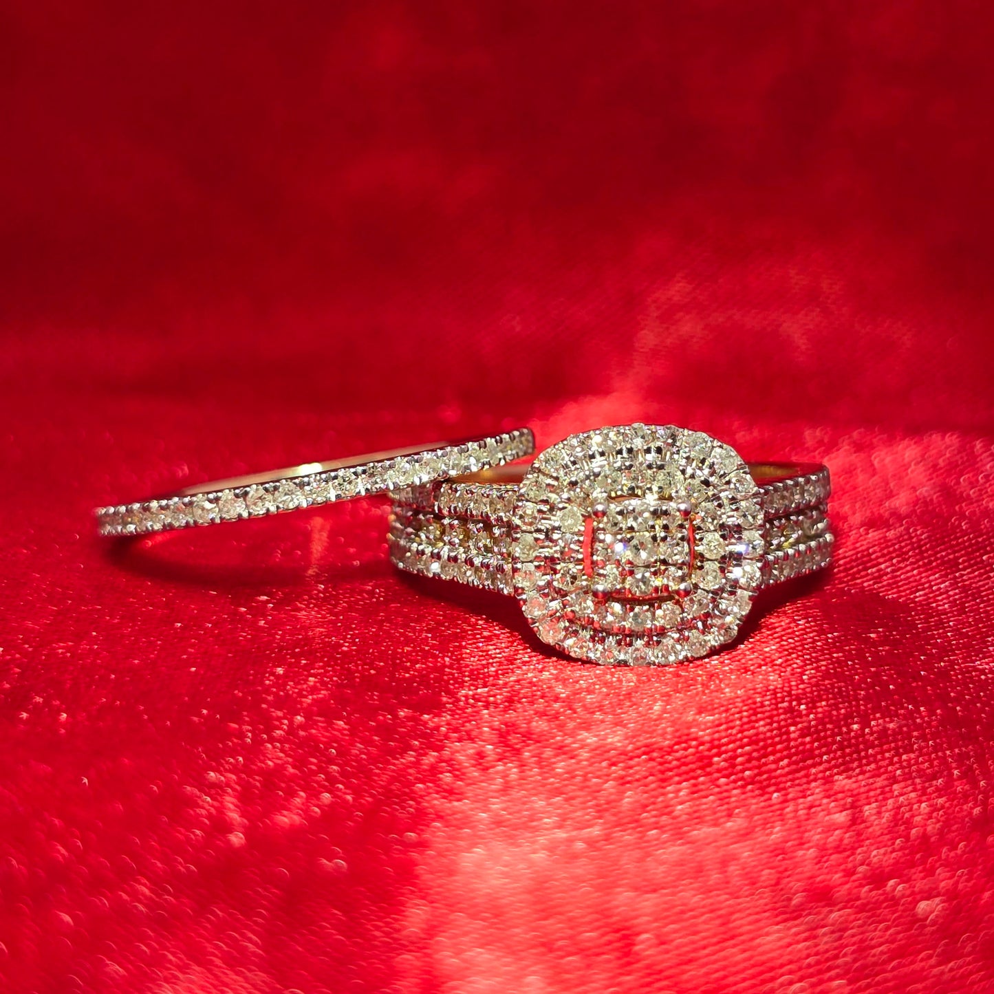 Diamond Engagement Ring 0.73 ctw 10K Yellow Gold