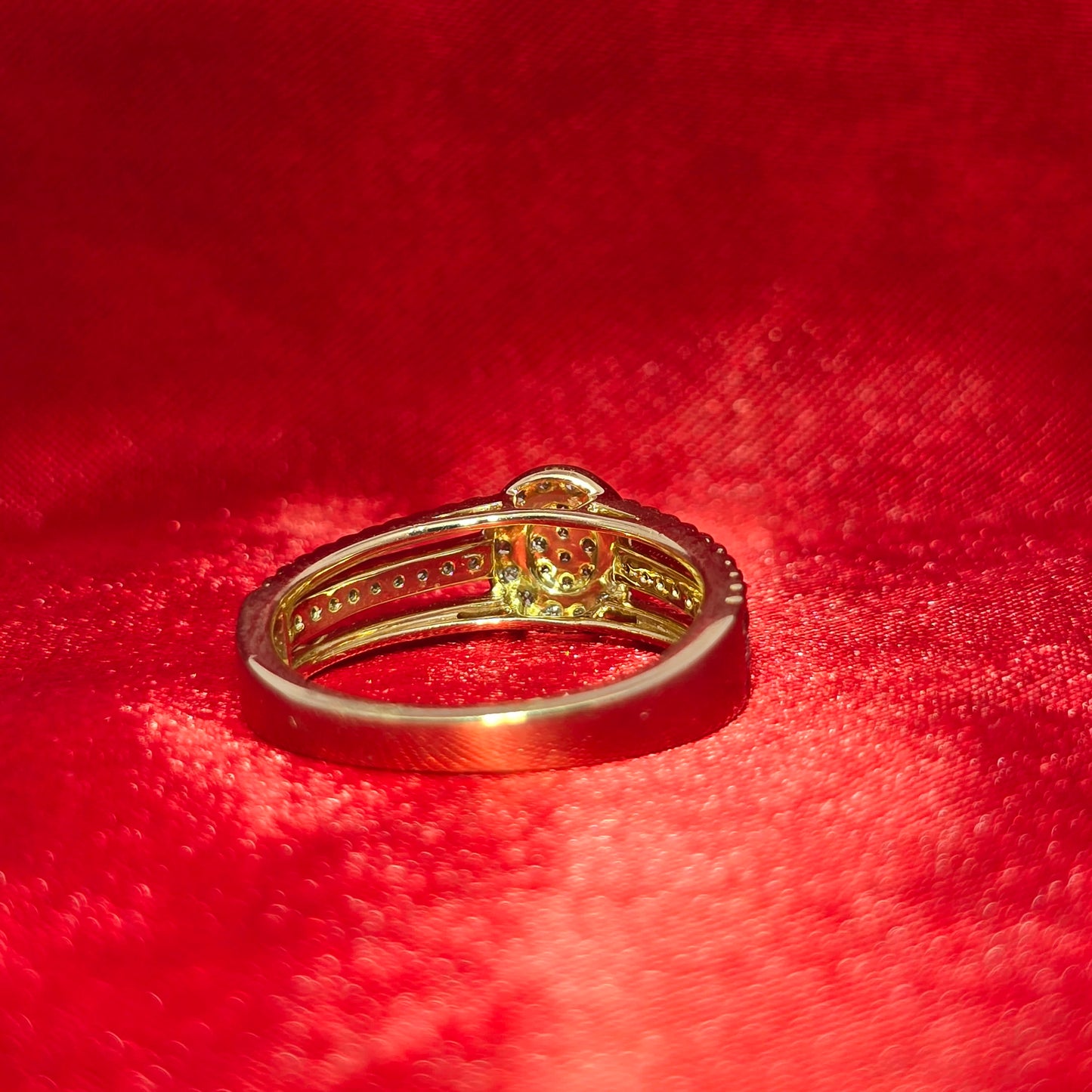 Diamond Engagement Ring 0.42 ctw 10K Yellow Gold