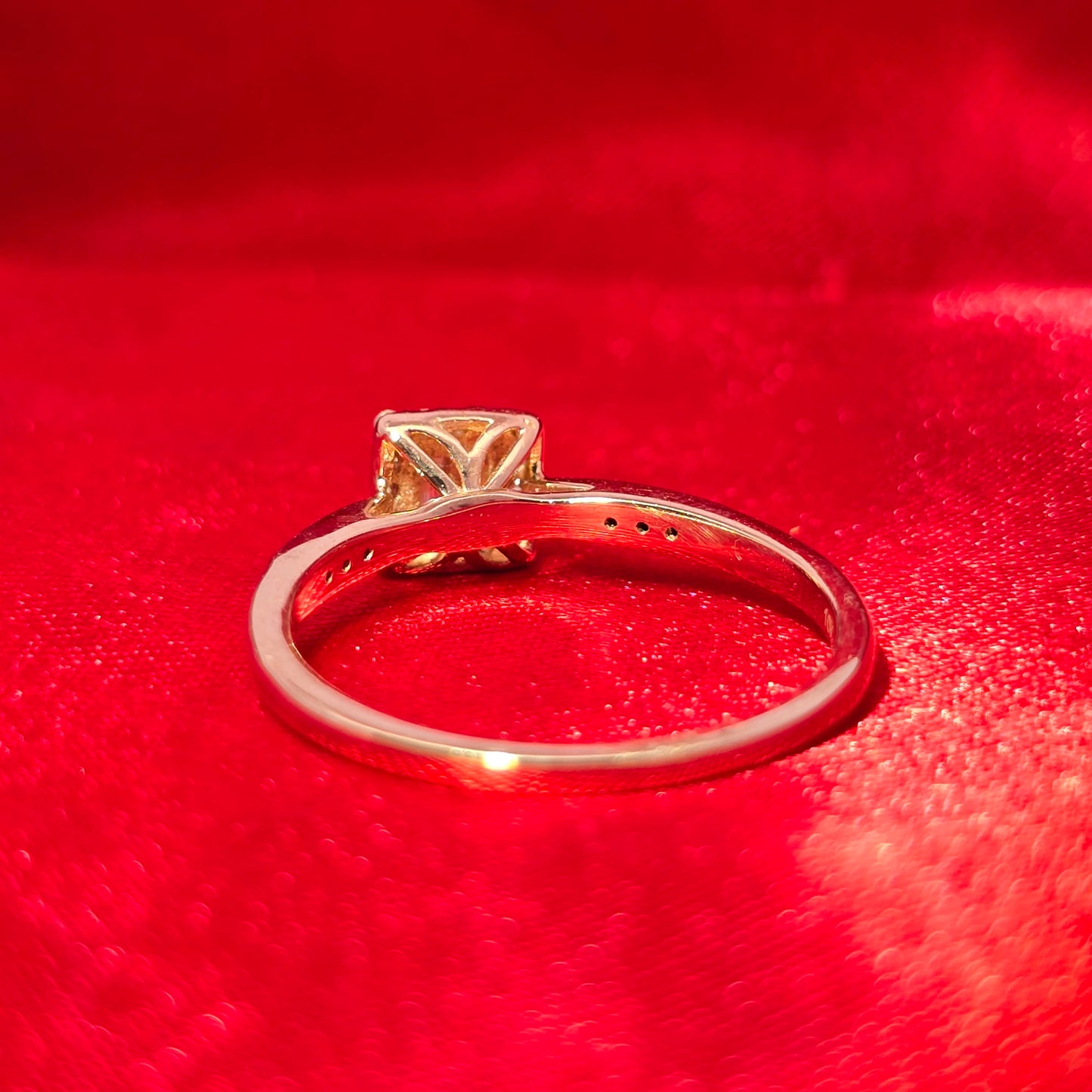 Diamond Engagement Ring 0.20 ctw 10K Rose Gold