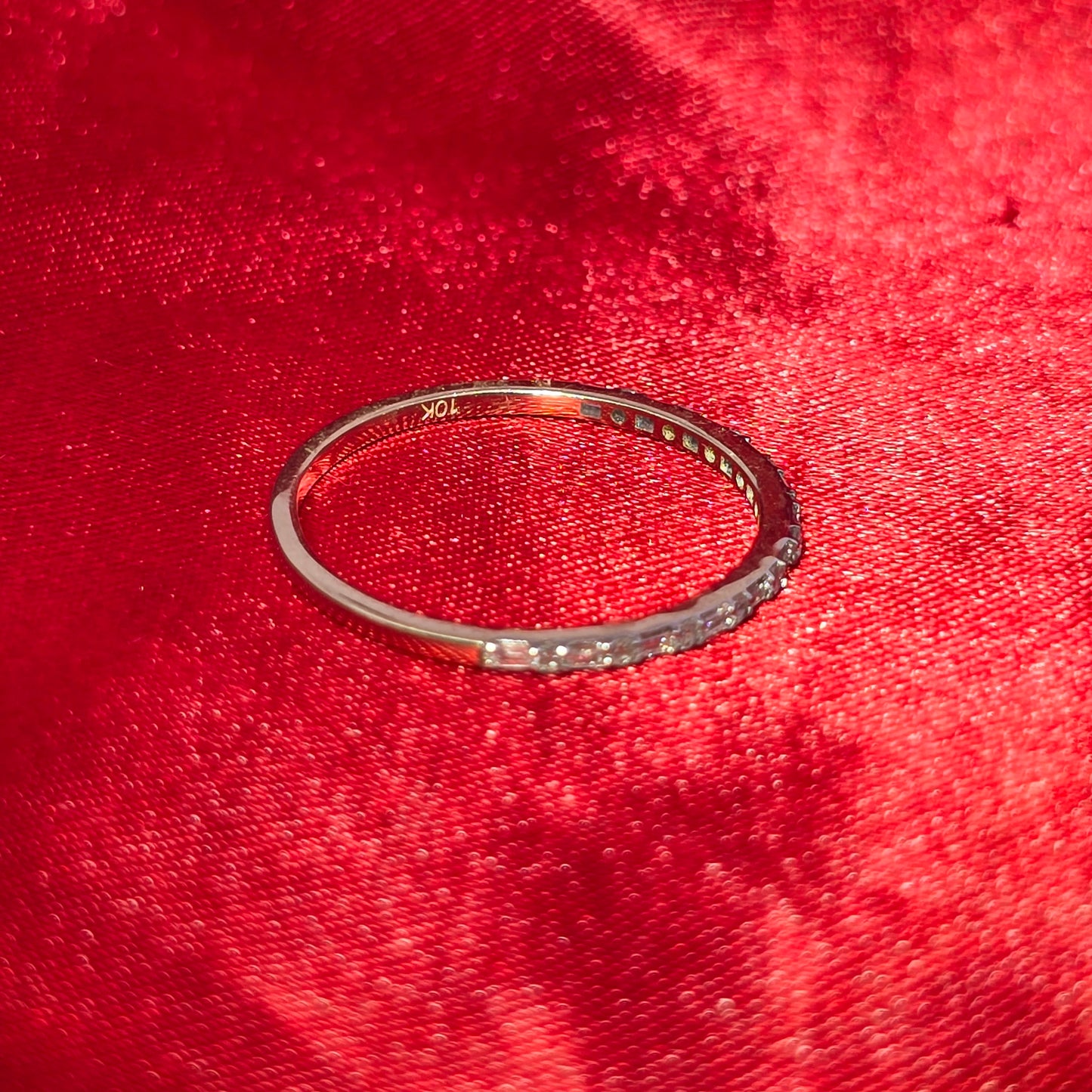 Diamond Heart Shaped Ring 0.50 ctw 10K Yellow Gold