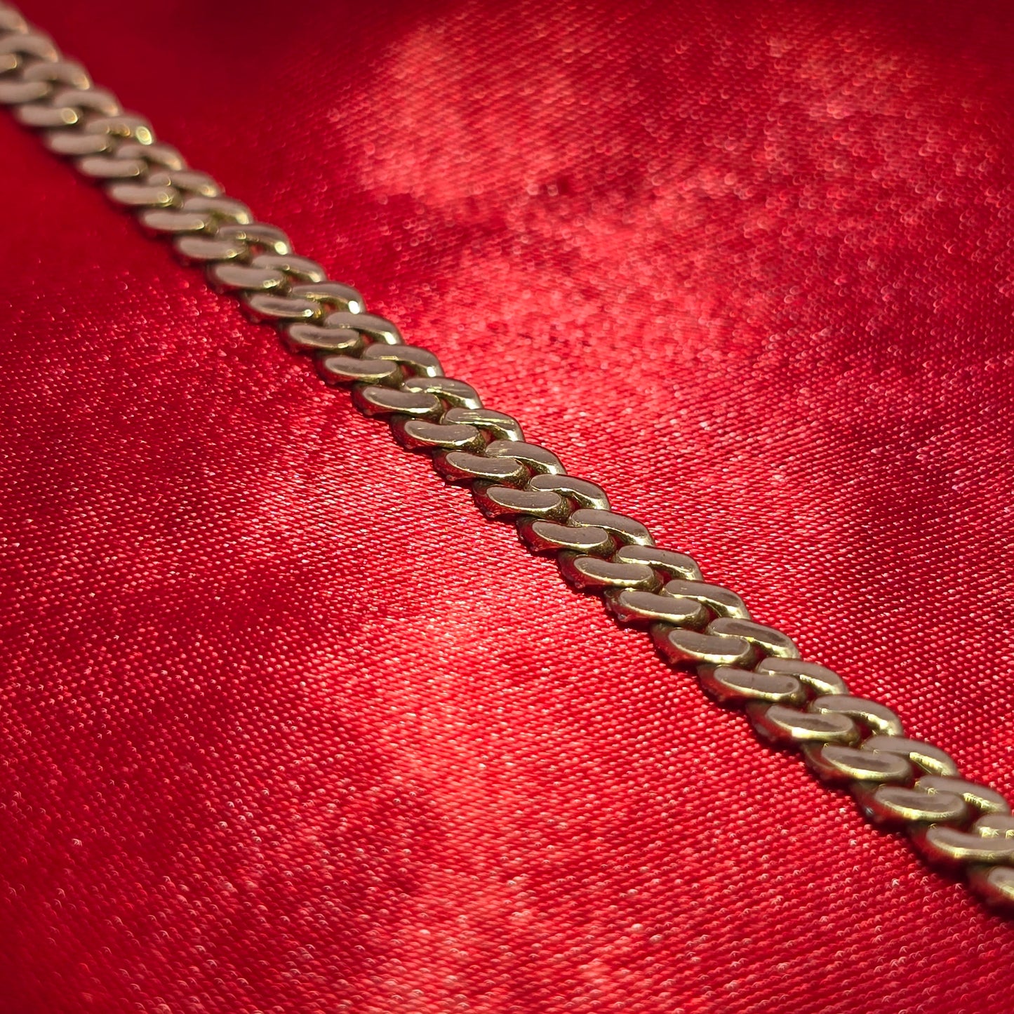 5.5MM Cuban Link Bracelet 2.36 ctw Diamond 10K Yellow Gold