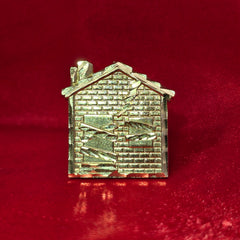 10K Gold Trap House Ring for Men – Urban Statement Ring