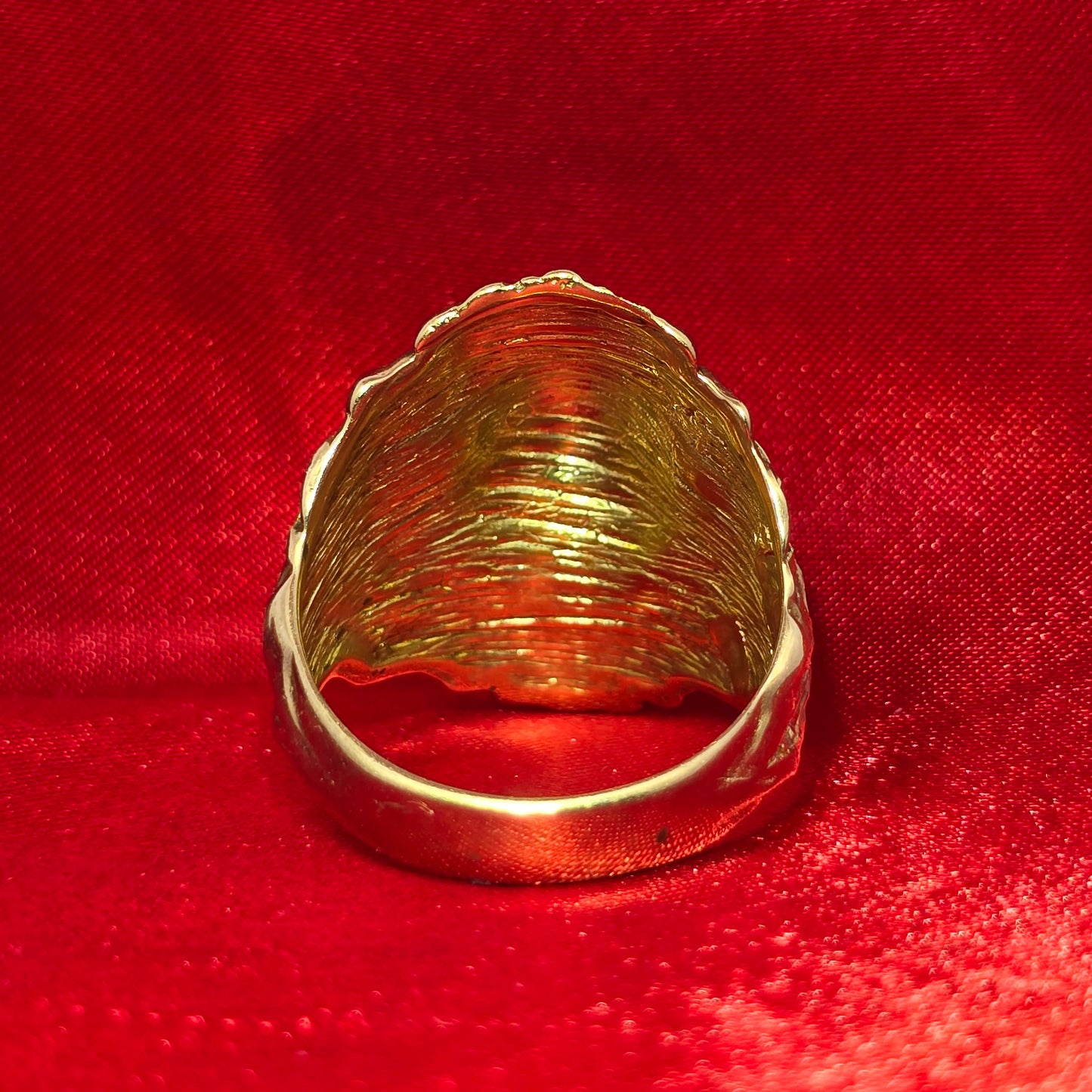 10K Gold Lion Head Ring for Men – Bold & Powerful Statement Piece