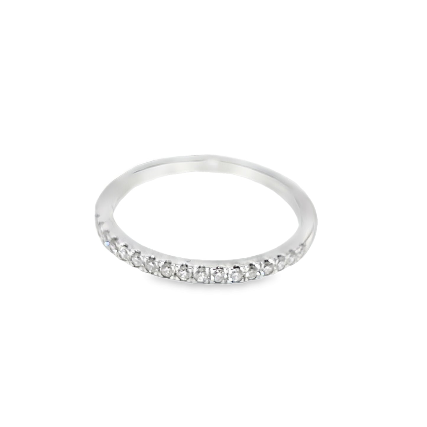 14K White Gold Diamond Engagement Ring with Oval Cut Diamond & Matching Band 1.00 ctw