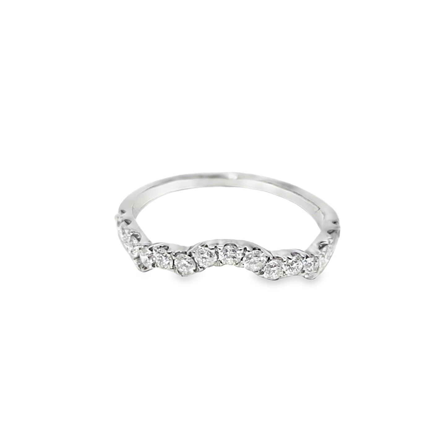 10K White Gold Diamond Ring 1.94 ctw | Round Cut Halo Band – Jewelry Palace Lithonia GA