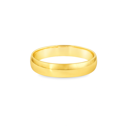 10K Yellow Gold 3MM Plain Band Ring | Jewelry Palace