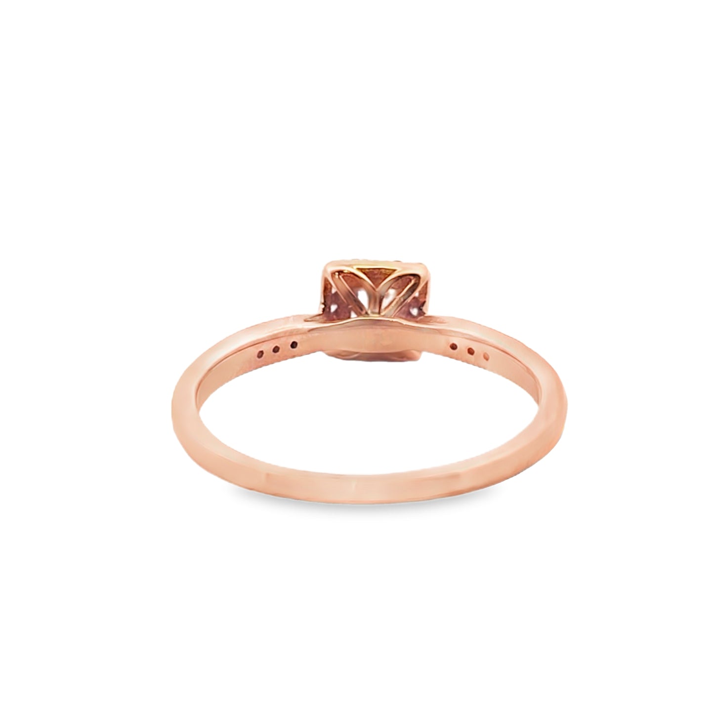 Diamond Engagement Ring 0.20 ctw 10K Rose Gold