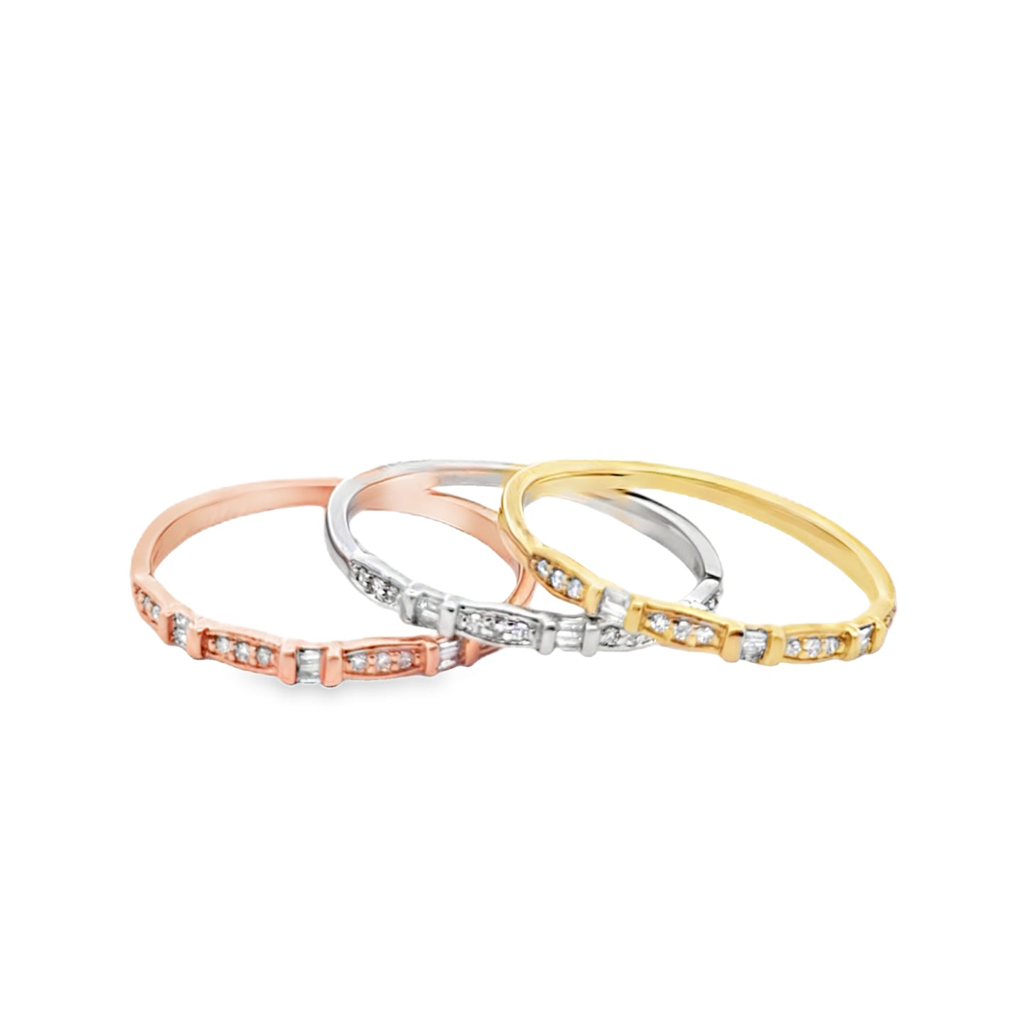 Stackable Diamond Band 0.20 ctw 10K Yellow Gold