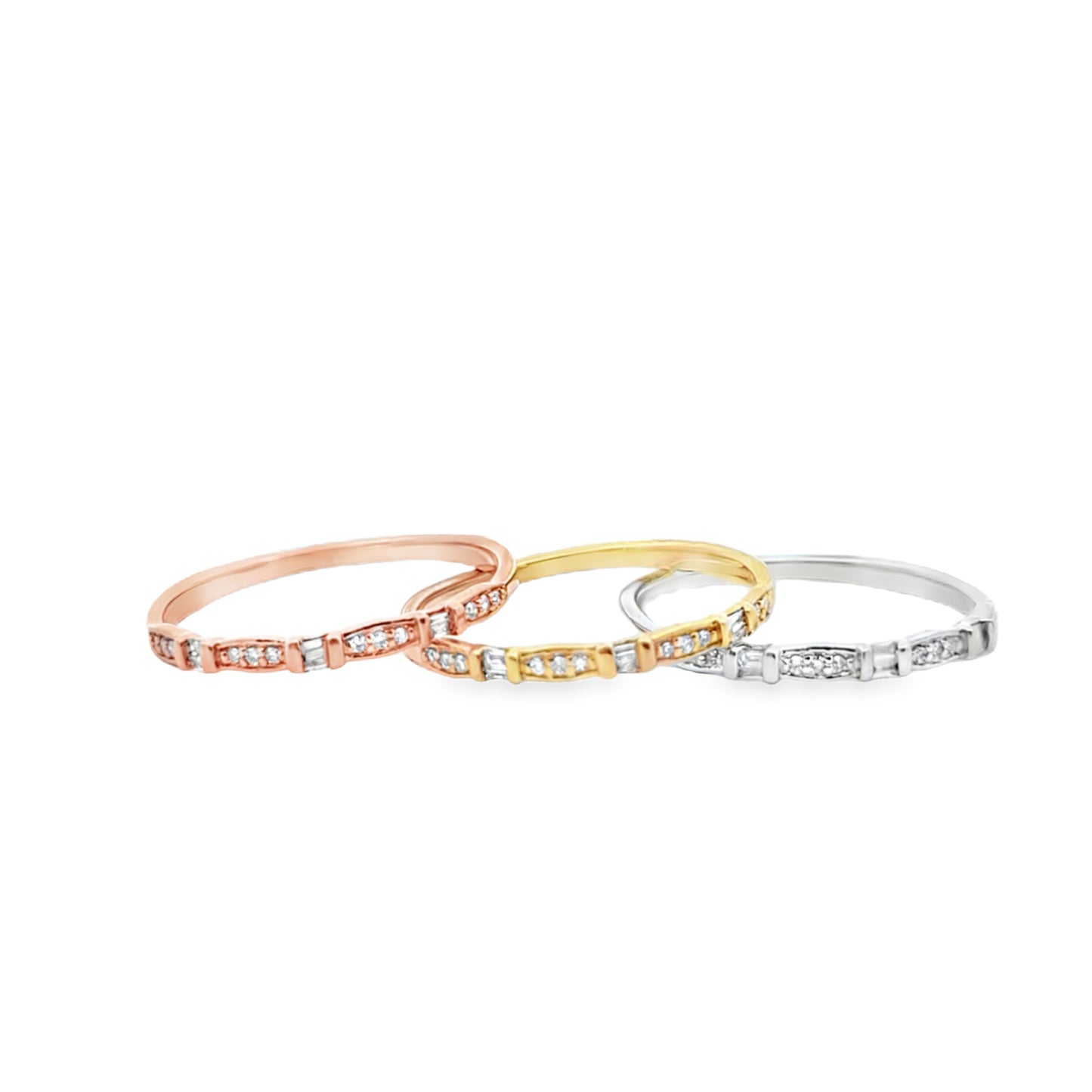 Stackable Diamond Band 0.20 ctw 10K Yellow Gold