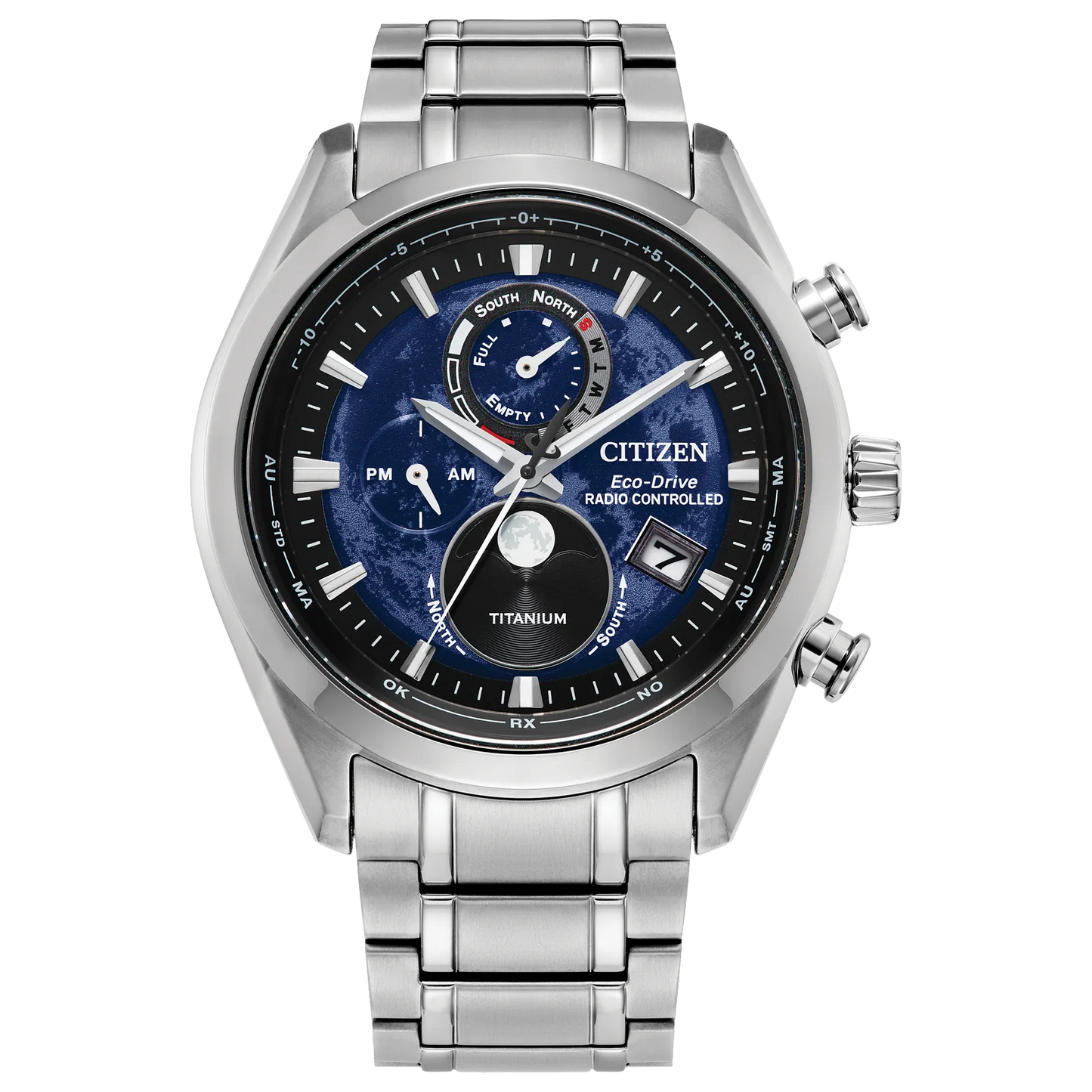 Citizen Watch : Tsuki-yomi A-T Atomic Timekeeping / Super Titanium™