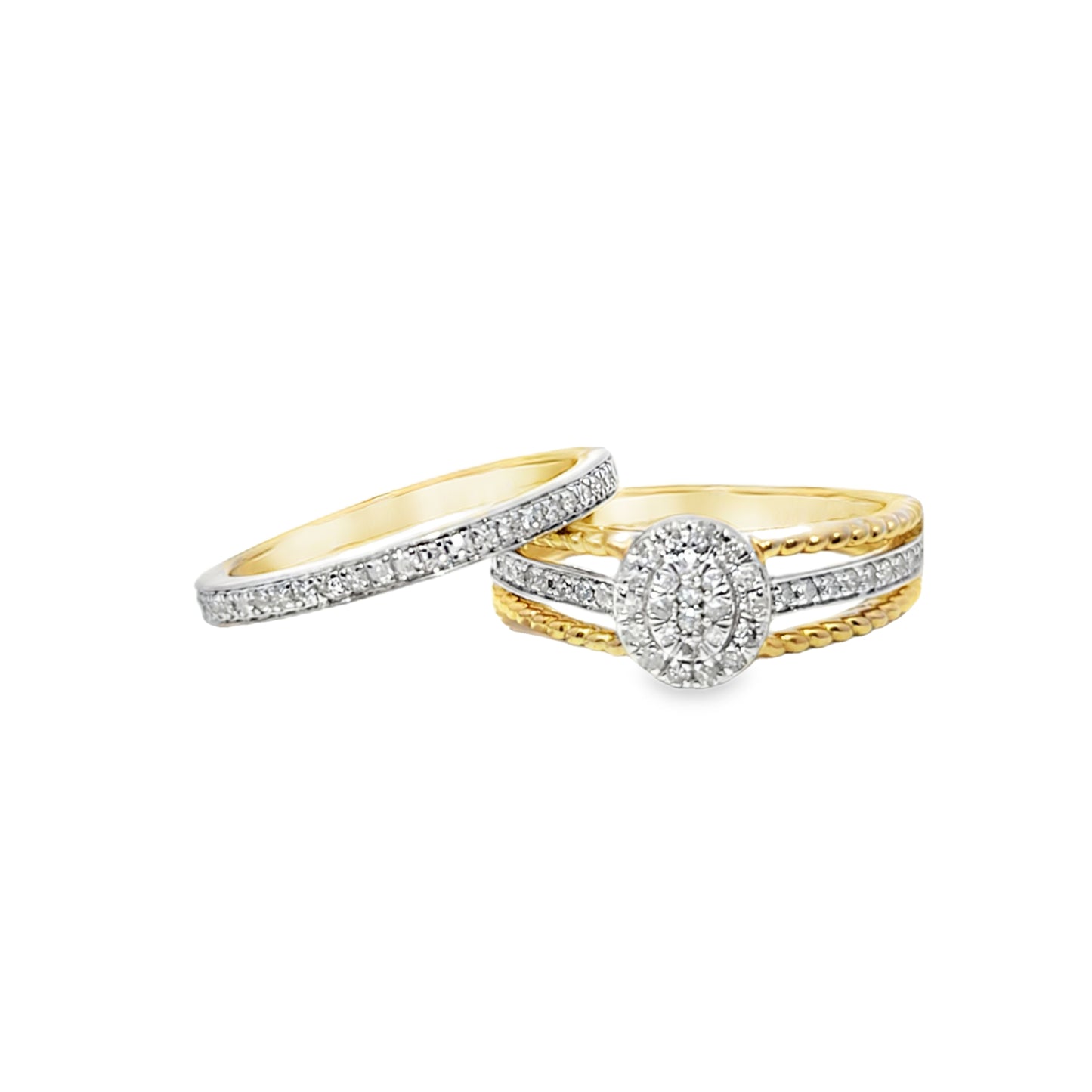 Diamond Engagement Ring 0.42 ctw 10K Yellow Gold
