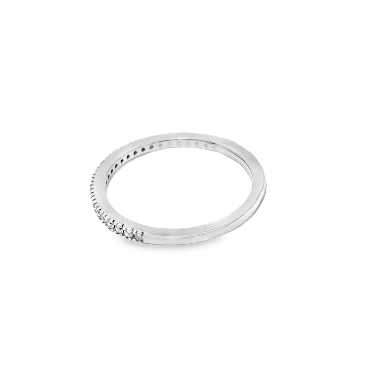 Diamond Pear Shaped Ring 0.57 ctw 14K White Gold