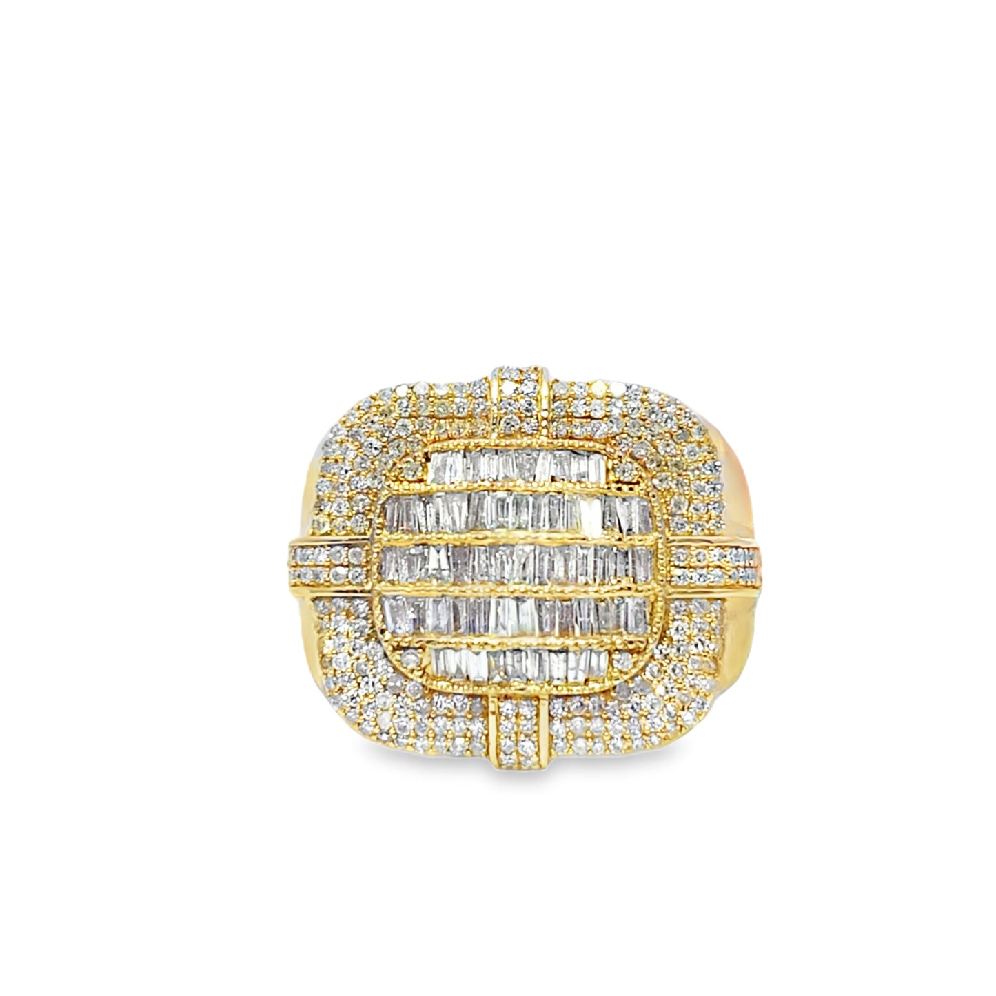 Baguette Ring 2.00 ctw Diamond 14K Yellow Gold