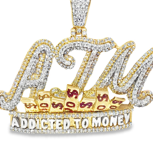 10K Gold Pendant with Diamonds 1.40ctw