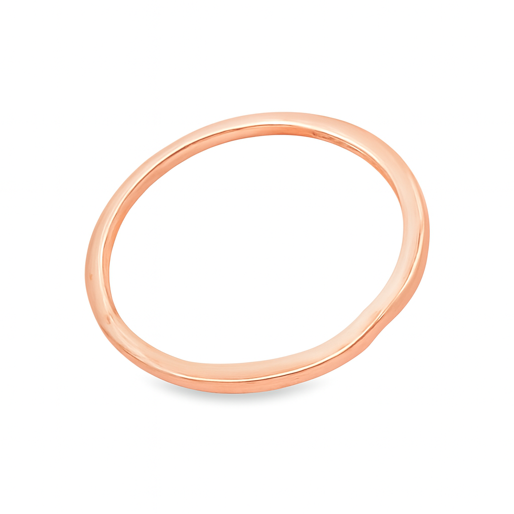 10K Rose Gold Diamond Halo Bridal Engagement Ring Petite Set 0.20 CTW