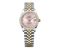 31MM Two-Tone Rolex Datejust with 2 CTW Diamond Bezel