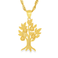 10K Yellow Gold Money Tree Pendant Necklace Set – Symbol of Wealth & Prosperity | Jewelry Palace