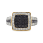 10K Yellow Gold Diamond Ring with Fancy Brown Round Cut Diamonds 0.50 ctw | Chocolate Diamond Ring – Jewelry Palace