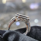 10K Yellow Gold Diamond Baguette Band Ring Men 1.50 ctw Channel Set