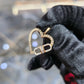 10K Gold Diamond Heart Pendant 0.10ctw Elegant Everyday Jewelry Gift 1 Inch