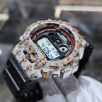 Authentic Diamond G-SHOCK DW6900TR Watch Cross Bezel | 5.00 CTW Natural Diamonds